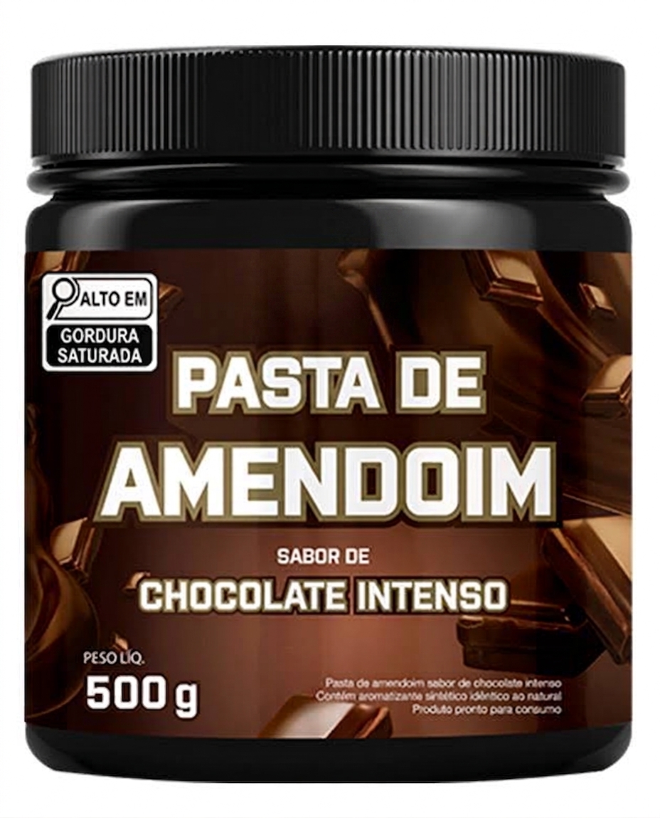 Pasta De Amendoim Sabor Chocolate Intenso 500g