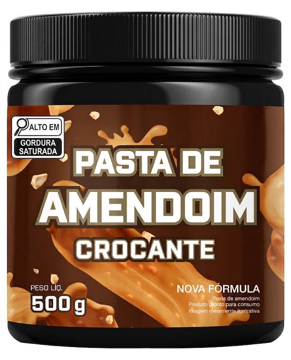Pasta De Amendoim Crocante 500g